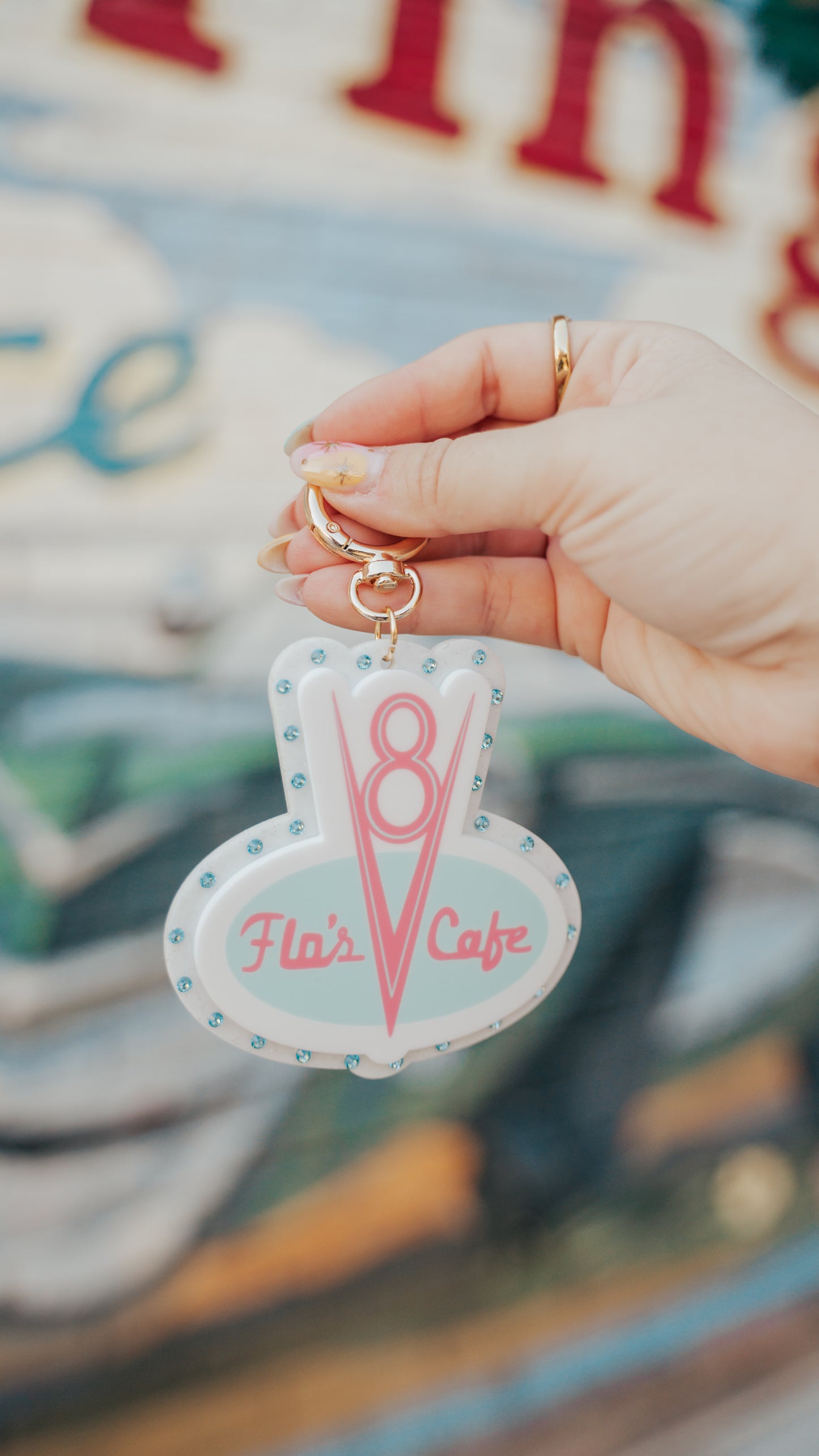 Diner Bag Charm