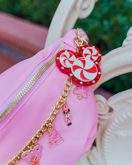 Peppermint Bag Charm