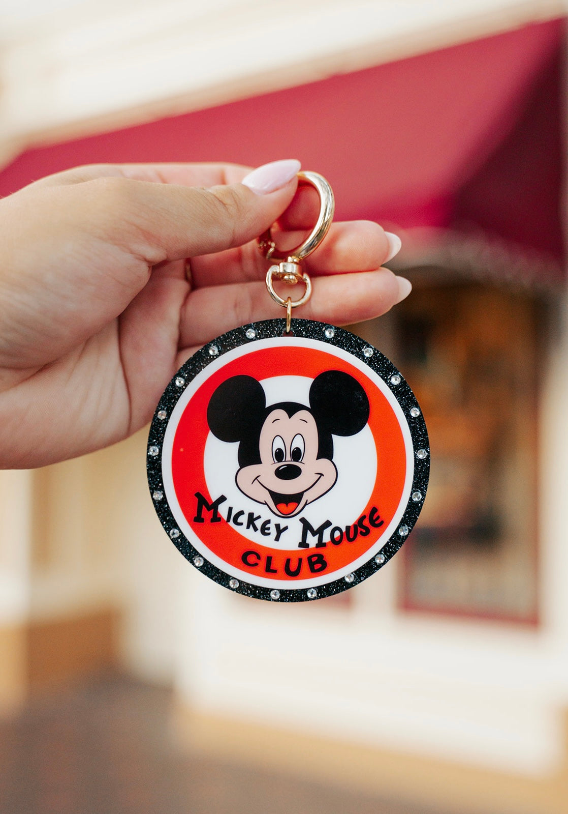 Mouse Club Bag Charm