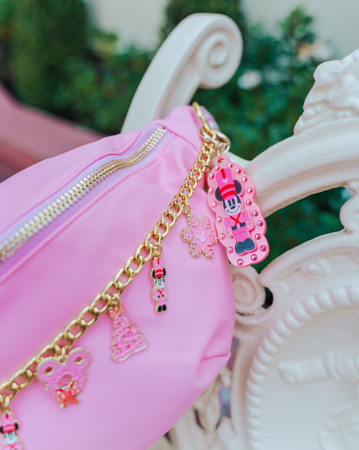 Pink Nutcracker Charm