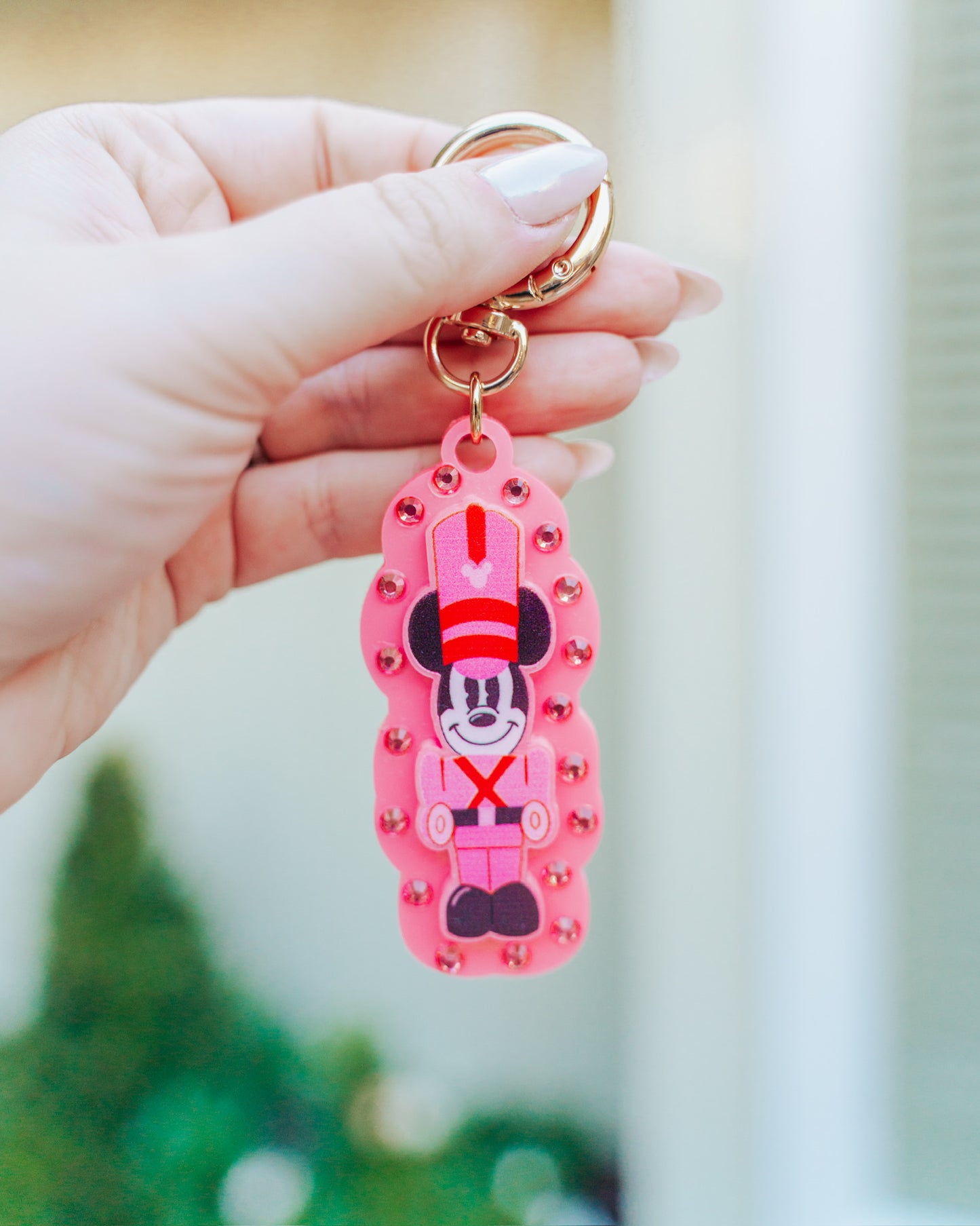 Pink Nutcracker Charm