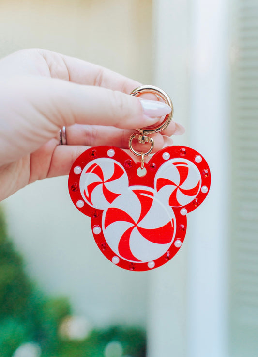 Peppermint Bag Charm