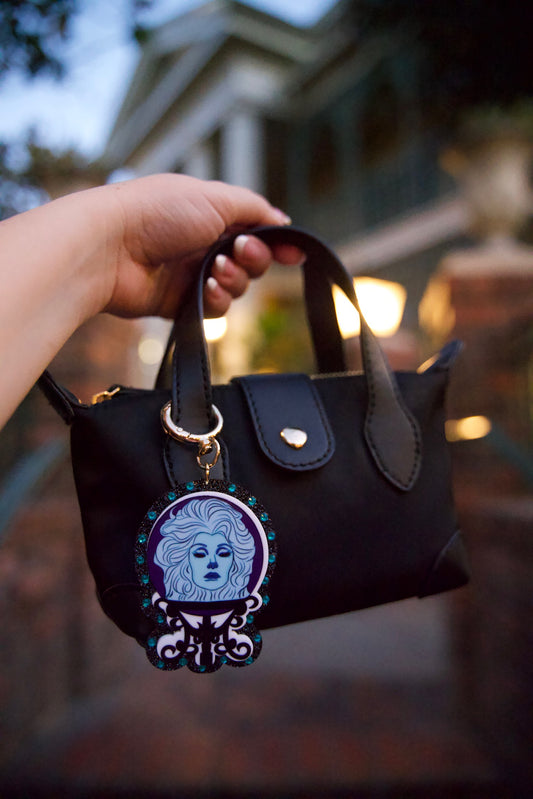 Crystal Ball Bag Charm