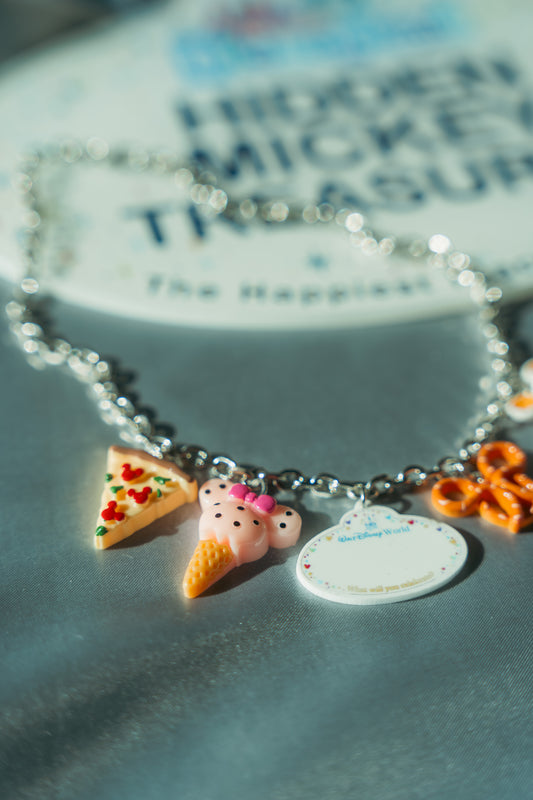 Park Day Snacks Necklace *silver