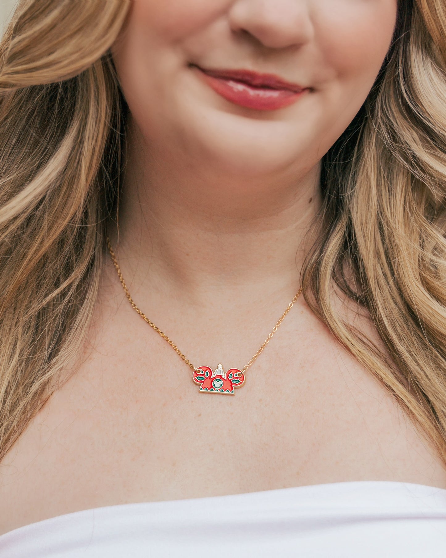 Mouse Ornament Necklace