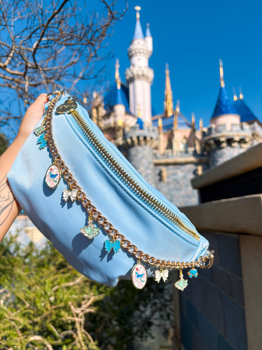 Cindy GOLD Chain BLUE