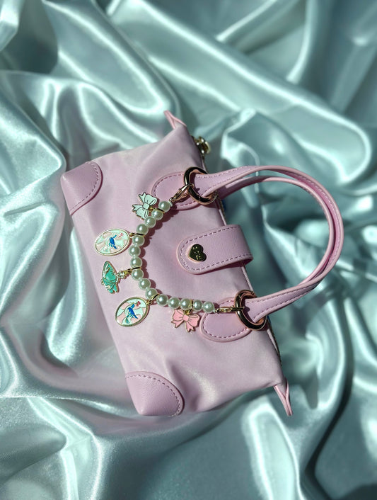 Cindy PEARL chain PINK *mini