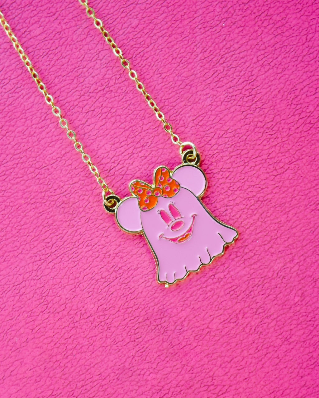 Pink Ghosty Necklace