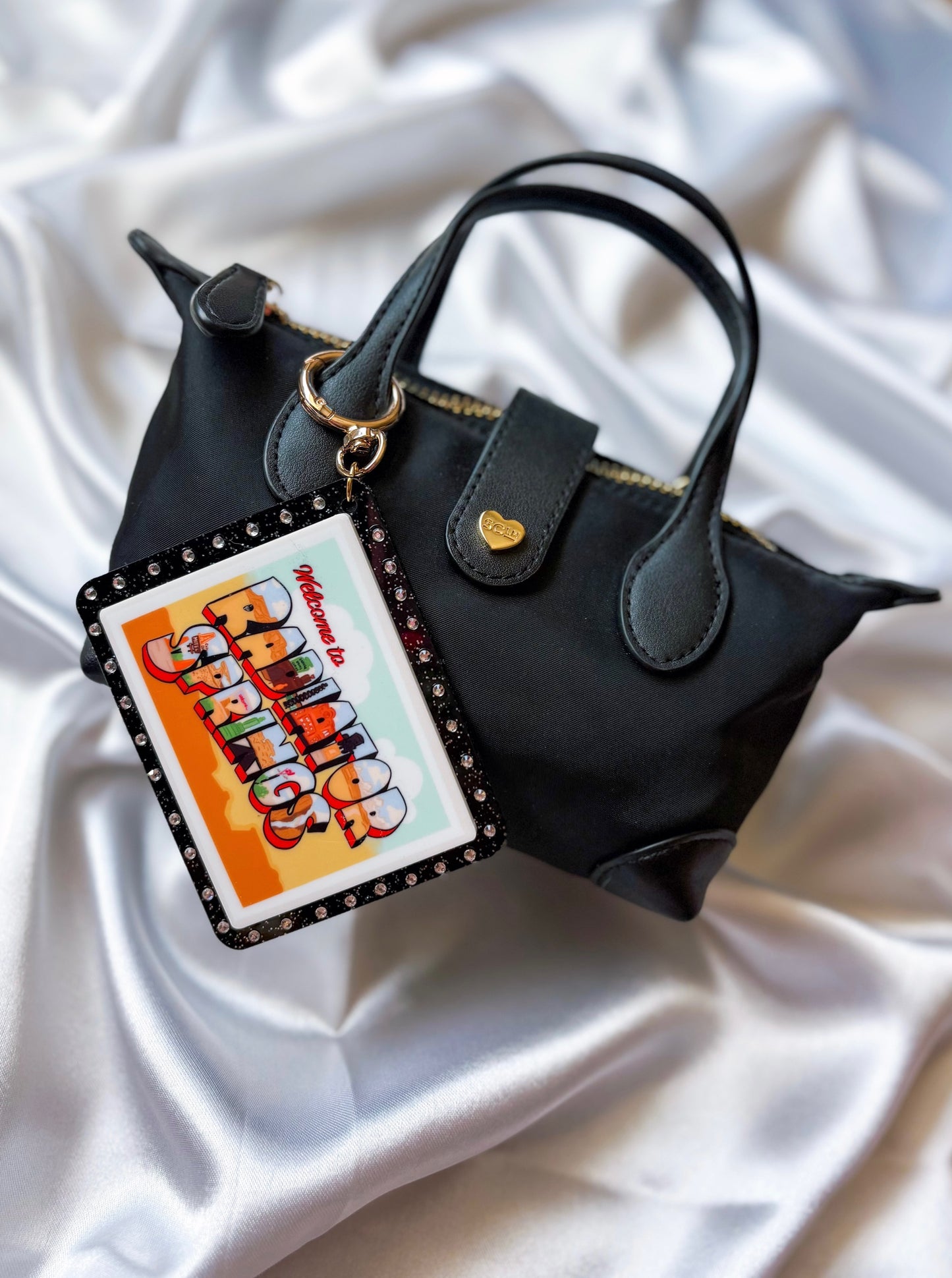 Welcome Sign Bag Charm