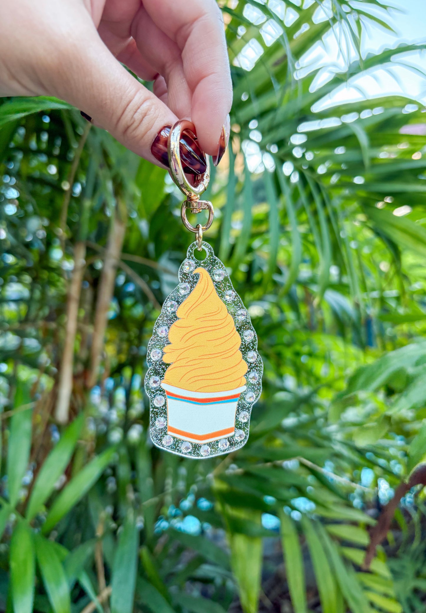 Dole Whip Bag Charm