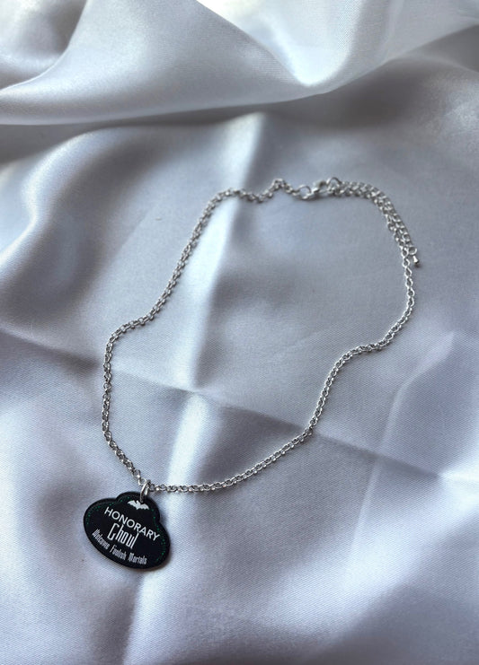 Honorary Ghoul Necklace *silver
