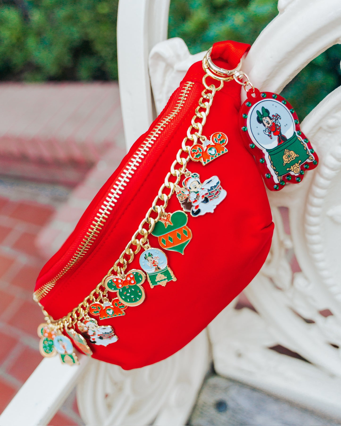 Snow Globe Bag Charm